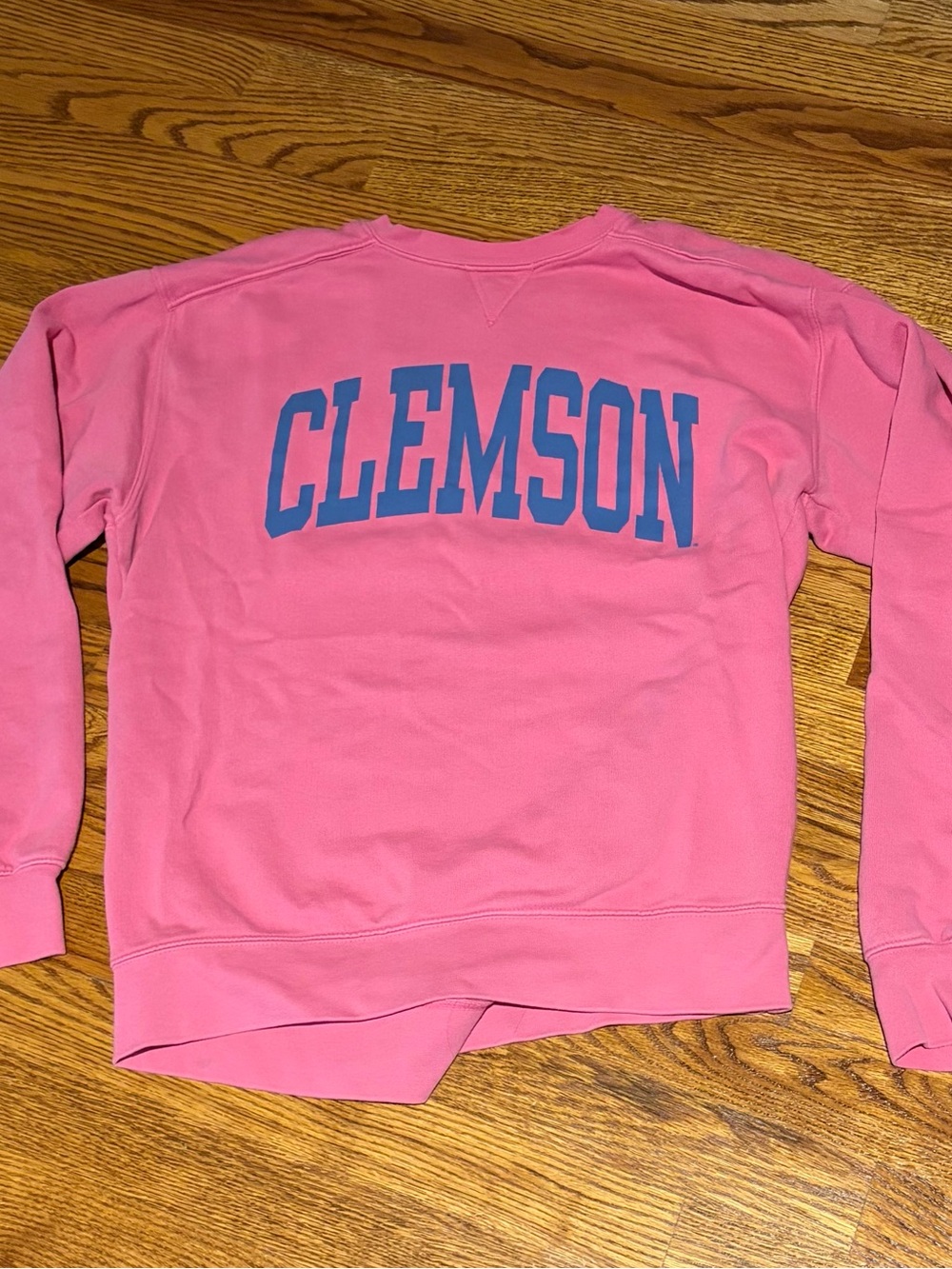 Clemson Pink Crewneck Sweatshirt - Women's